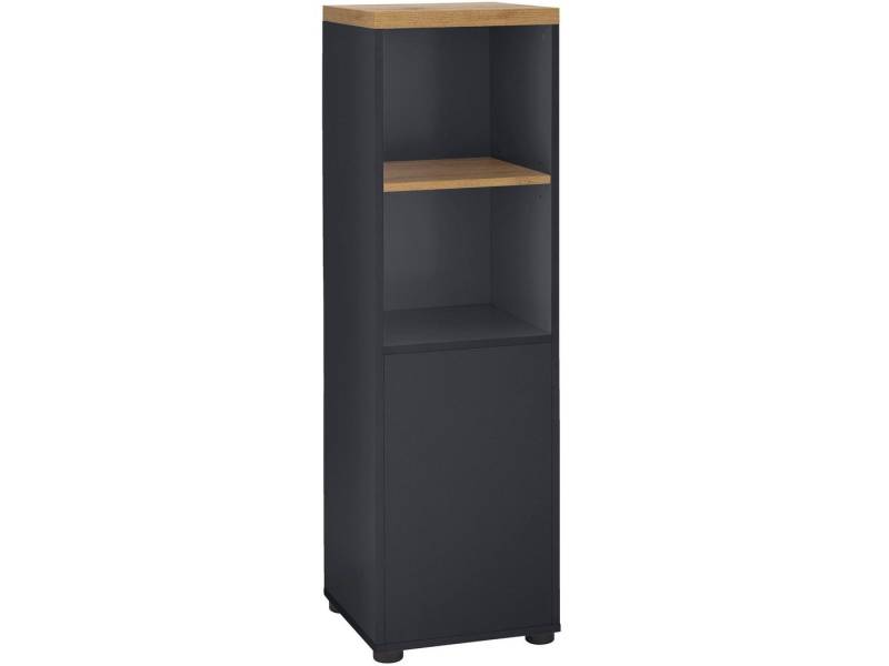 loft24 Midischrank Robin mit Push-to-open Funktion, BxH: 35 x 121,5 cm von loft24