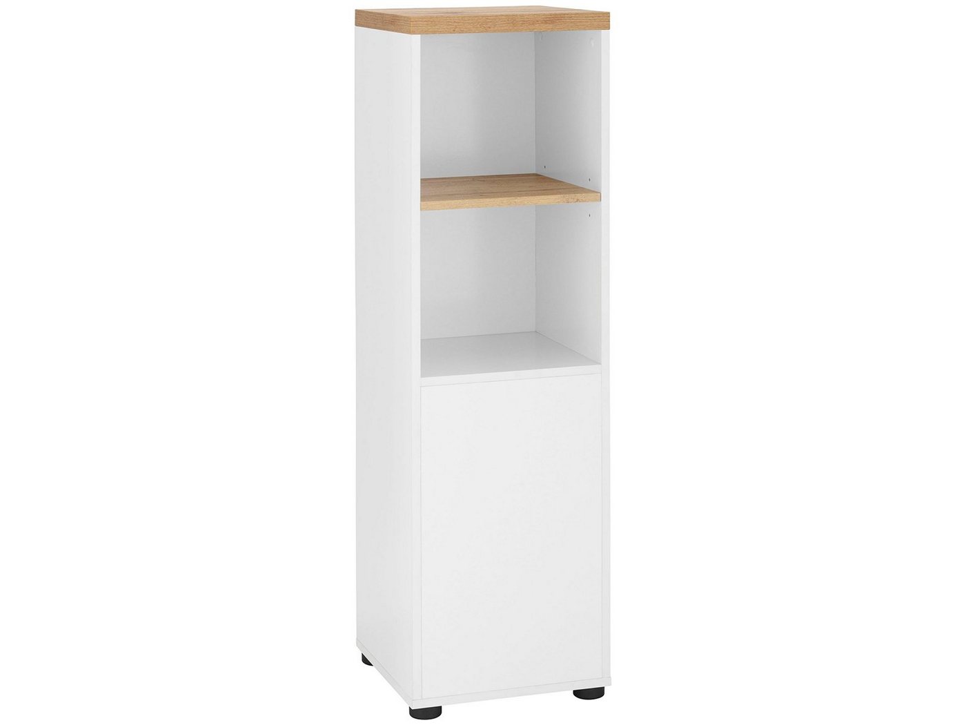 loft24 Midischrank Robin mit Push-to-open Funktion, BxH: 35 x 121,5 cm von loft24