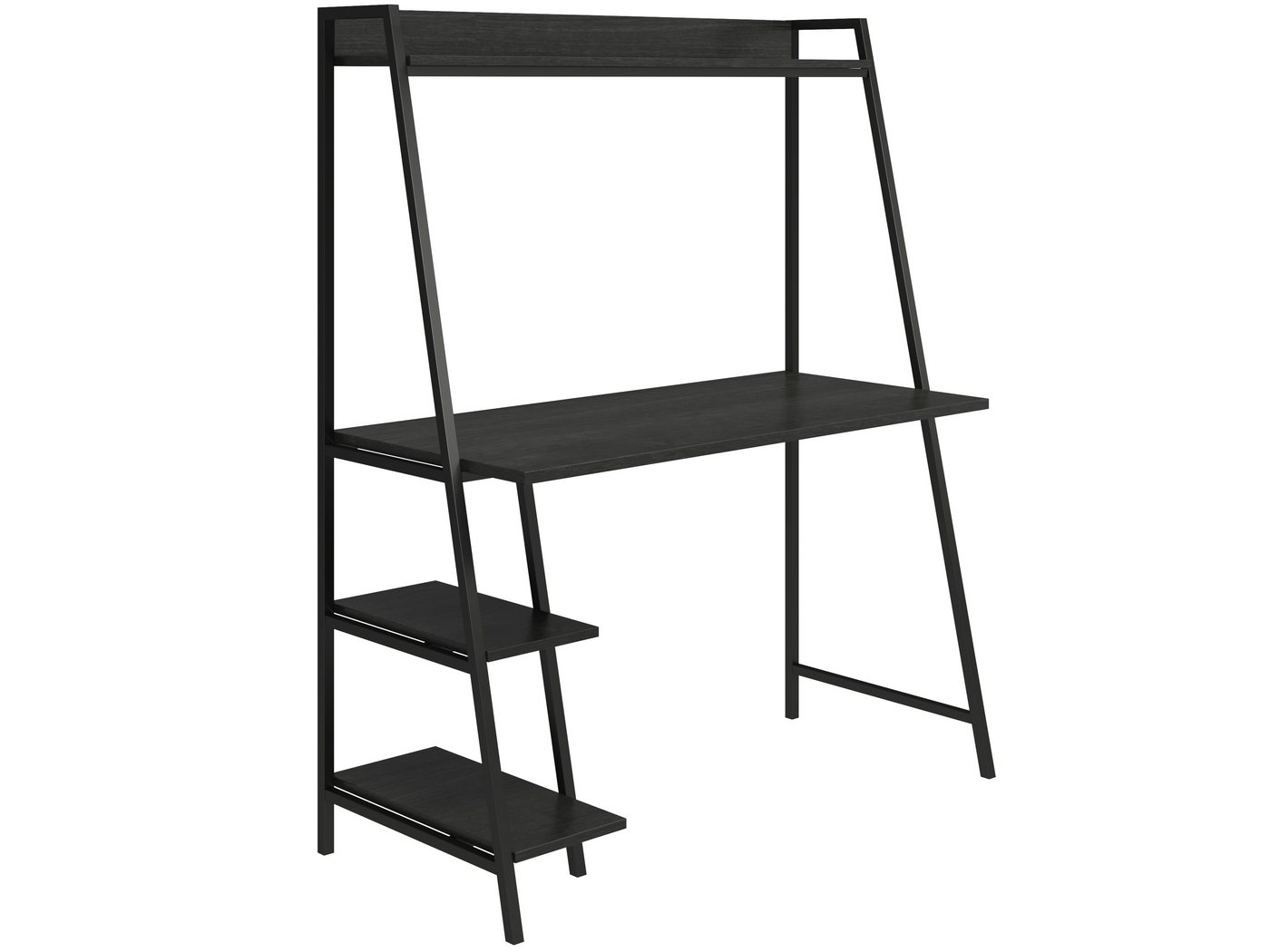 loft24 Regal-Schreibtisch Fogh, Schreibtisch mit Leiterregal, Metallgestell, Breite 111 cm loft24 Regal-Schreibtisch Fogh, Schreibtisch mit Leiterregal, Metallgestell, Breite 111 cm von loft24