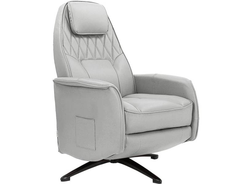loft24 Relaxsessel Markus, manuelle Relaxfunktion, Drehfunktion, Fußstütze, Sitzhöhe 51 cm von loft24