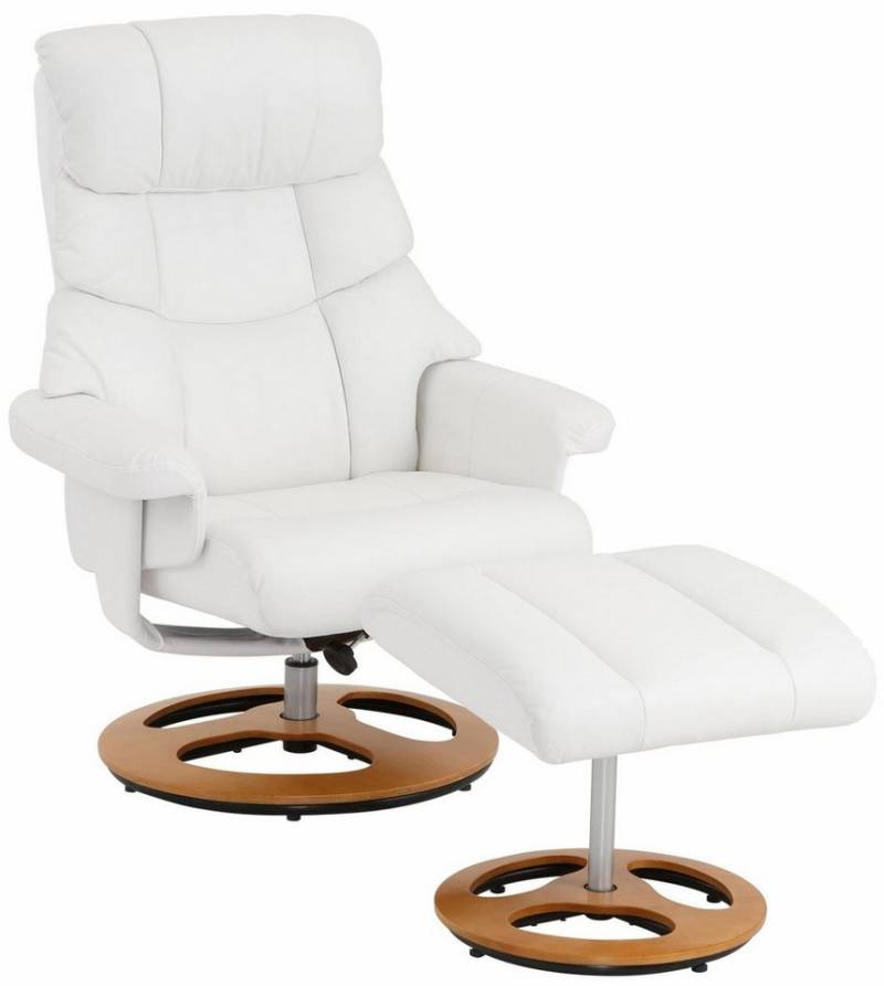 loft24 Relaxsessel Tony, Sessel mit Hocker, Relaxfunktion, Sitzhöhe 43 cm von loft24