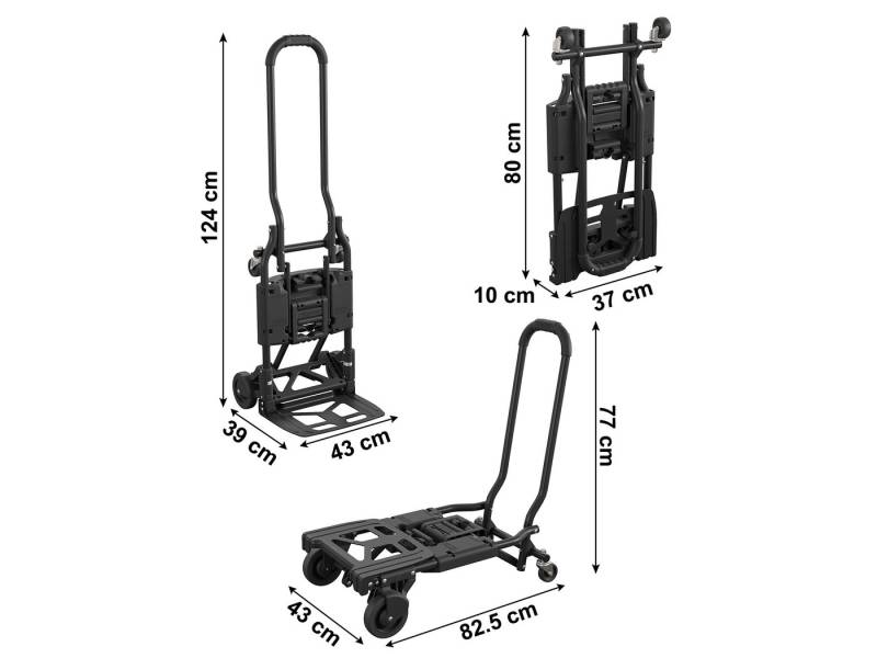 loft24 Sackkarre Shifter, faltbar mit 4 Rädern, max. Belastbarkeit 136 kg loft24 Sackkarre Shifter, faltbar mit 4 Rädern, max. Belastbarkeit 136 kg von loft24