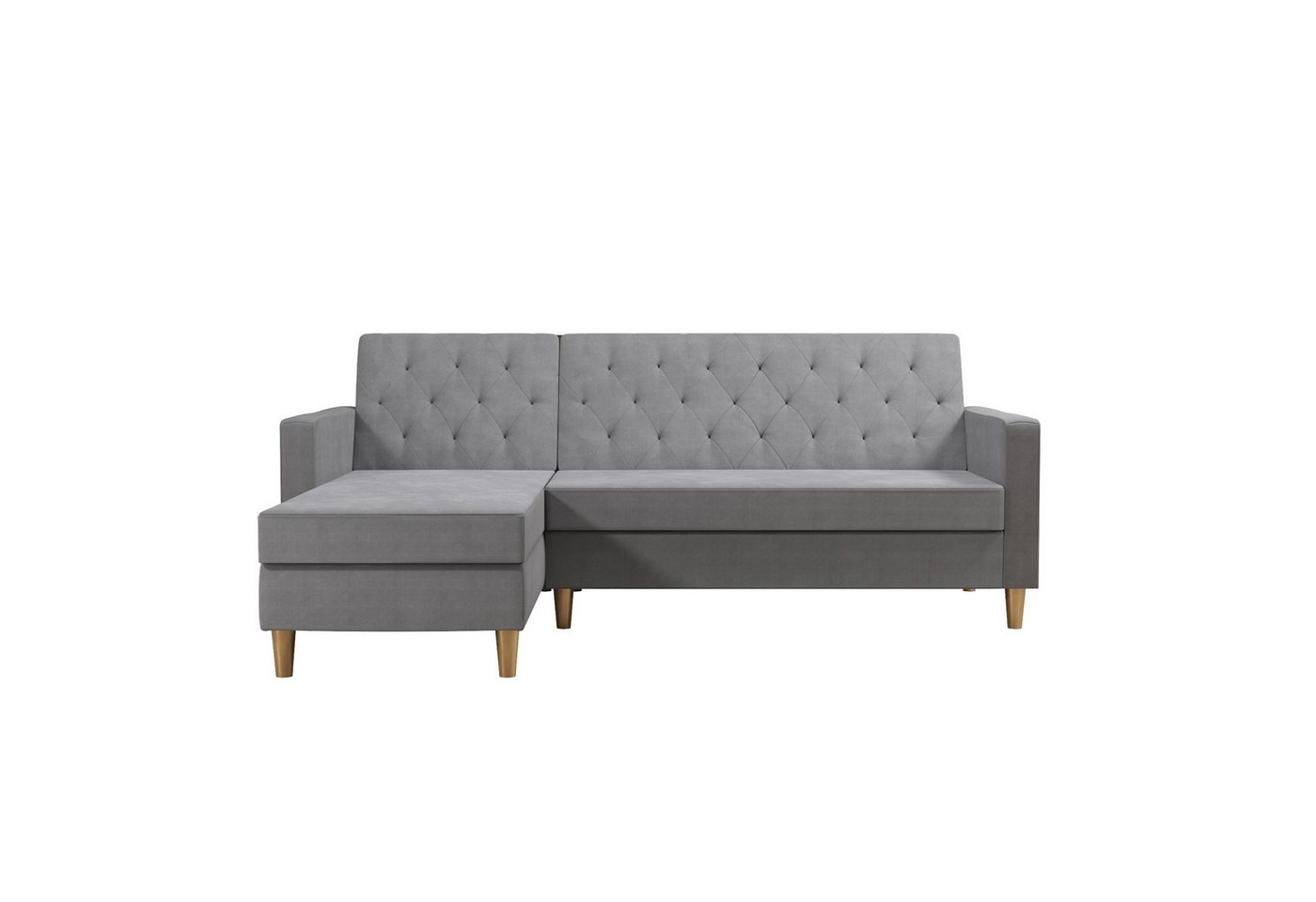 loft24 Schlafsofa, 3-Sitzer Sofa Couch mit Stauraum, Länge 213 cm, modern von loft24