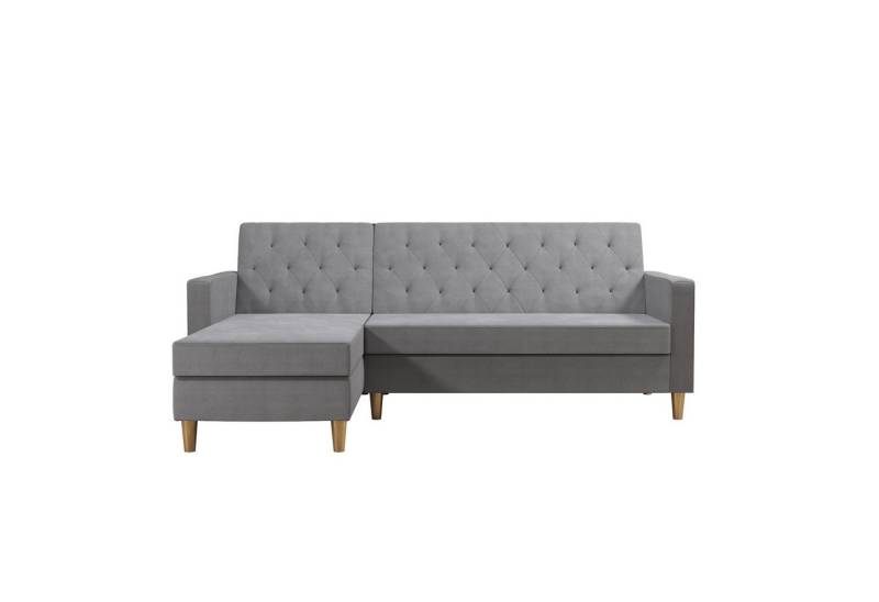 loft24 Schlafsofa, 3-Sitzer Sofa Couch mit Stauraum, Länge 213 cm, modern von loft24