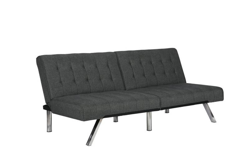 loft24 Schlafsofa Emily, Sofa Couch mit Schlaffunktion Chrombeine 178 cm Breite loft24 Schlafsofa Emily, Sofa Couch mit Schlaffunktion Chrombeine 178 cm Breite von loft24