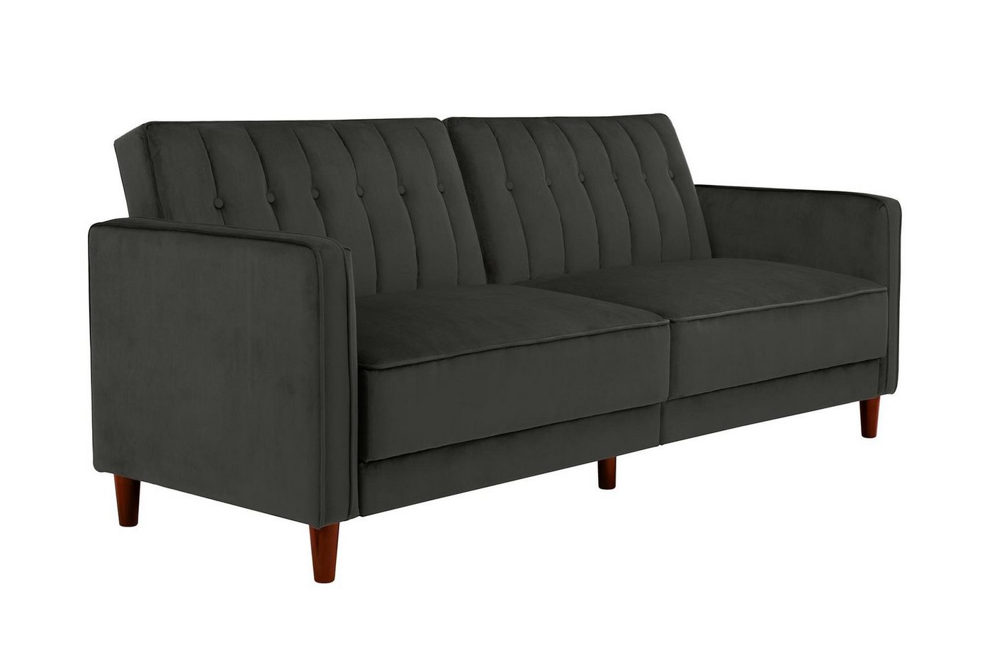 loft24 Schlafsofa Pin, Bezug in Samtoptik, Breite 207 cm, weitere Farben erhältlich von loft24