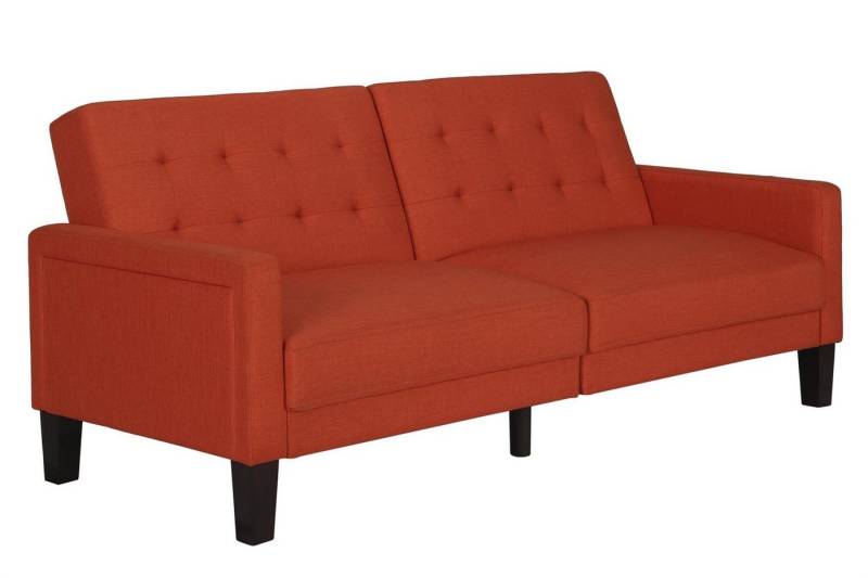 loft24 Schlafsofa Porter, Futon, mit Knopfheftung, Breite 200 cm von loft24