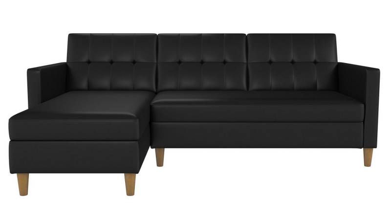 loft24 Schlafsofa Stanford, 3-Sitzer Couch Sofa mit Stauraum, Länge 213 cm von loft24