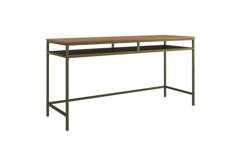loft24 Schreibtisch Bradford, mit Metallgestell, Breite 153 cm, Arbeitstisch, Computertisch, Tisch von loft24
