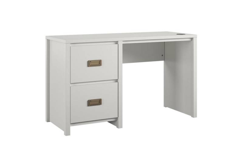 loft24 Schreibtisch Monarch Hill Haven, Kinderschreibtisch imm Landhausstil, 2 Schubladen, Breite 120 cm von loft24