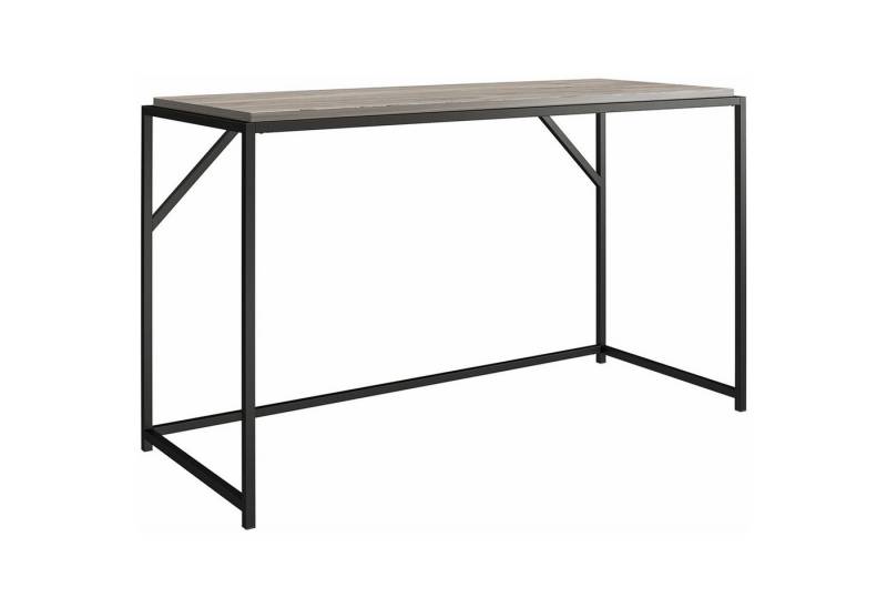 loft24 Schreibtisch Quinn, Arbeitstisch, Tisch, MDF, Metallgestell, Breite 125 cm von loft24