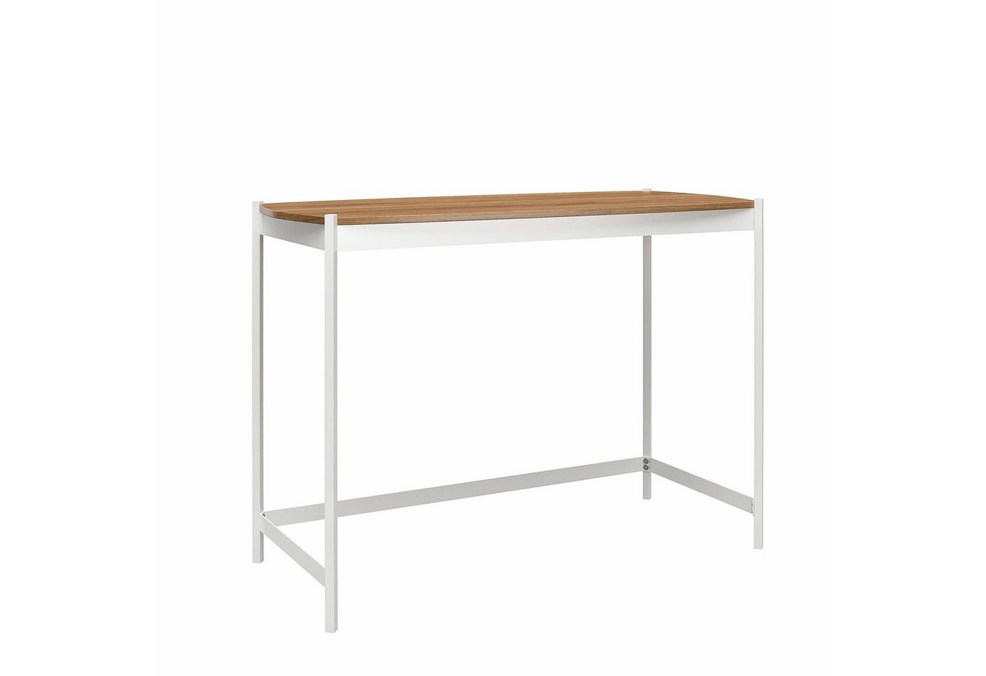 loft24 Schreibtisch Tallulah, modernes Design, Holzoptik, Metallbeine, Breite 106 cm von loft24