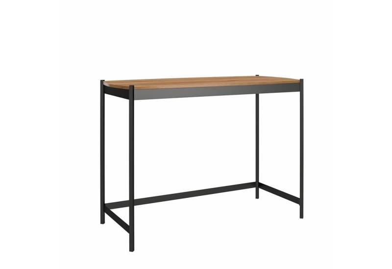 loft24 Schreibtisch Tallulah, modernes Design, Holzoptik, Metallbeine, Breite 106 cm von loft24