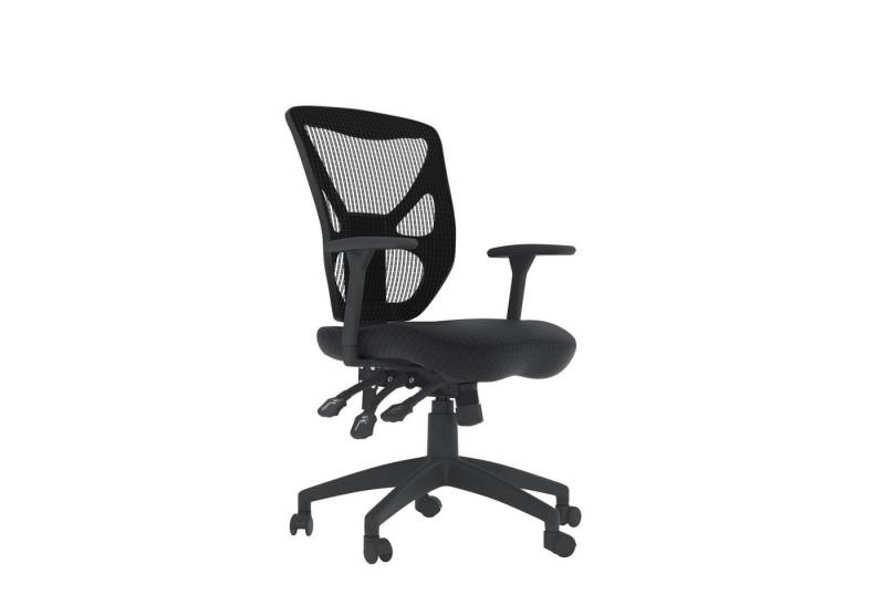 loft24 Schreibtischstuhl Hudson (1 St), Drehstuhl Bürostuhl Sitzhöhe 48-58 cm von loft24