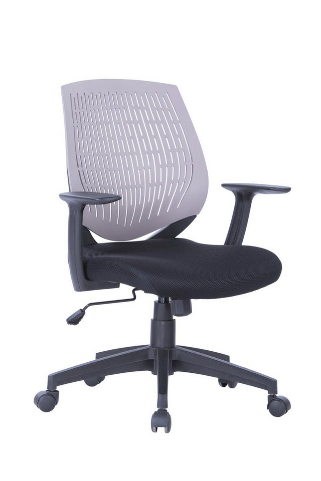 loft24 Schreibtischstuhl Malibu (1 St), mit Armlehnen Sitzhöhe 49-57 cm von loft24
