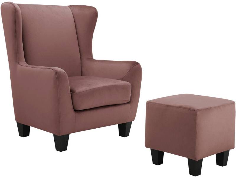 loft24 Sessel Spicy (2-St), Relaxsessel mit Hocker, Fernsehsessel, mit Relaxfunktion von loft24
