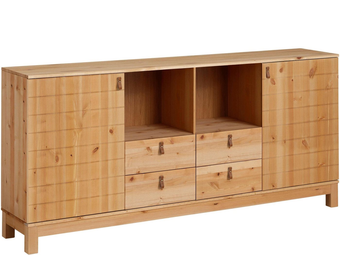 loft24 Sideboard Ellas, Anrichte Wohnzimmerschrank, Kiefer, Landhaus, Breite 180 cm von loft24