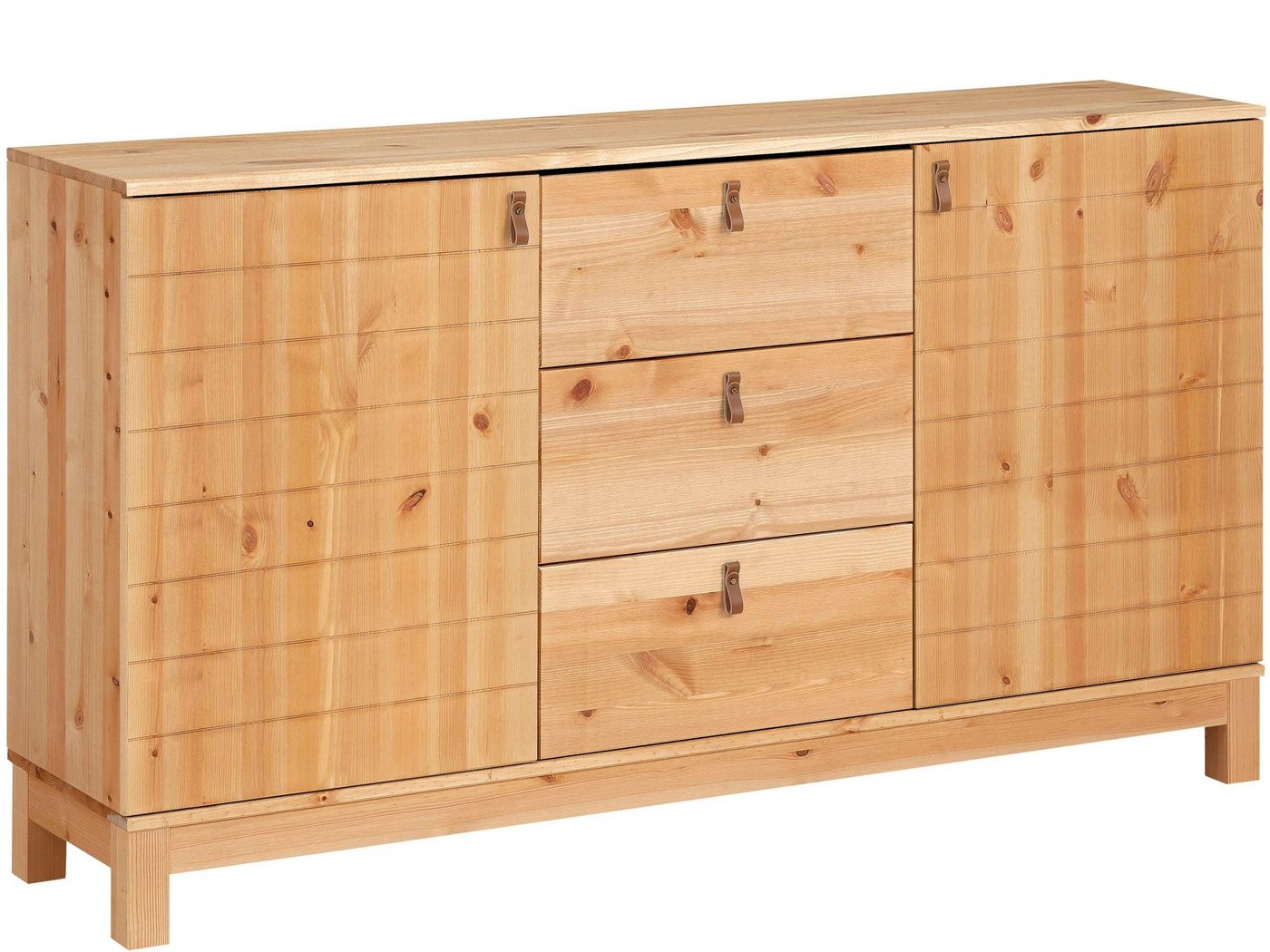 loft24 Sideboard Elsa, Anrichte Wohnzimmerschrank, Landhaus Stil, Kiefer, Breite 150 cm von loft24