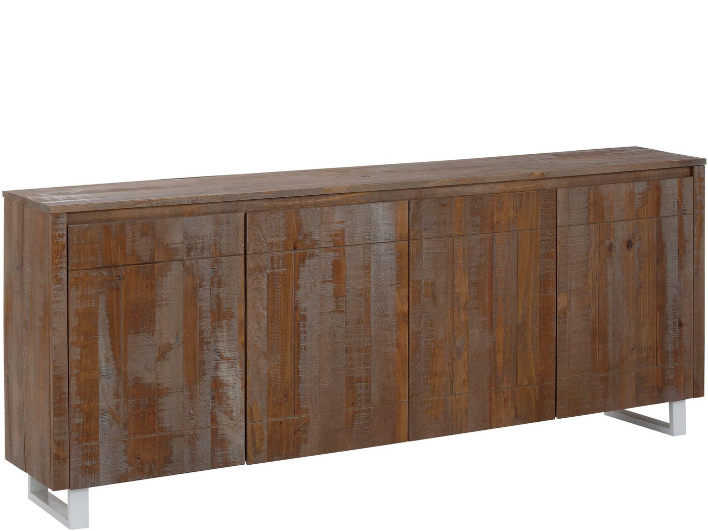 loft24 Sideboard Laslo, Sideboard aus massiver Kiefer im Landhausstil, 2 Größen erhältlich von loft24