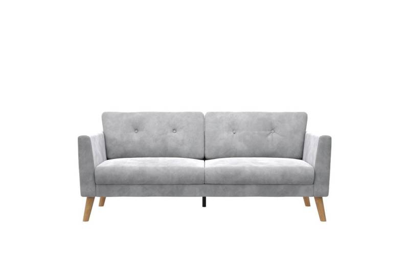 loft24 Sofa Daya, 1 Teile, 2er-Sitzer, Couch mit Samtbezug, Breite 192 cm von loft24