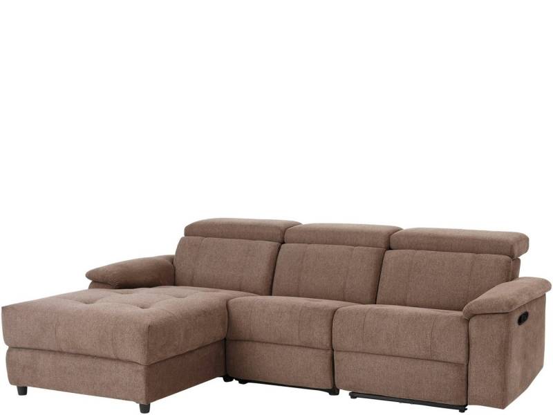 loft24 Sofa Tana, 3-Sitzer Couch mit Relaxfunktion und Recamiere, Länge 252 cm von loft24
