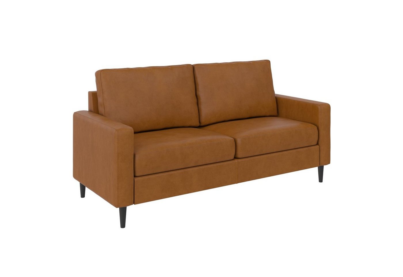 loft24 Sofa Wainwright, Couch, 3-Sitzer, Bezug in Lederoptik, Länge 183 cm von loft24