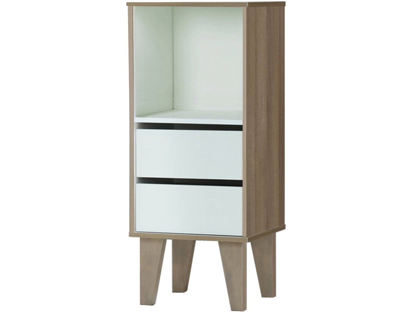 loft24 Standregal Roy, pflegeleichtes Material, im Scandi-Design, Höhe 79 cm von loft24