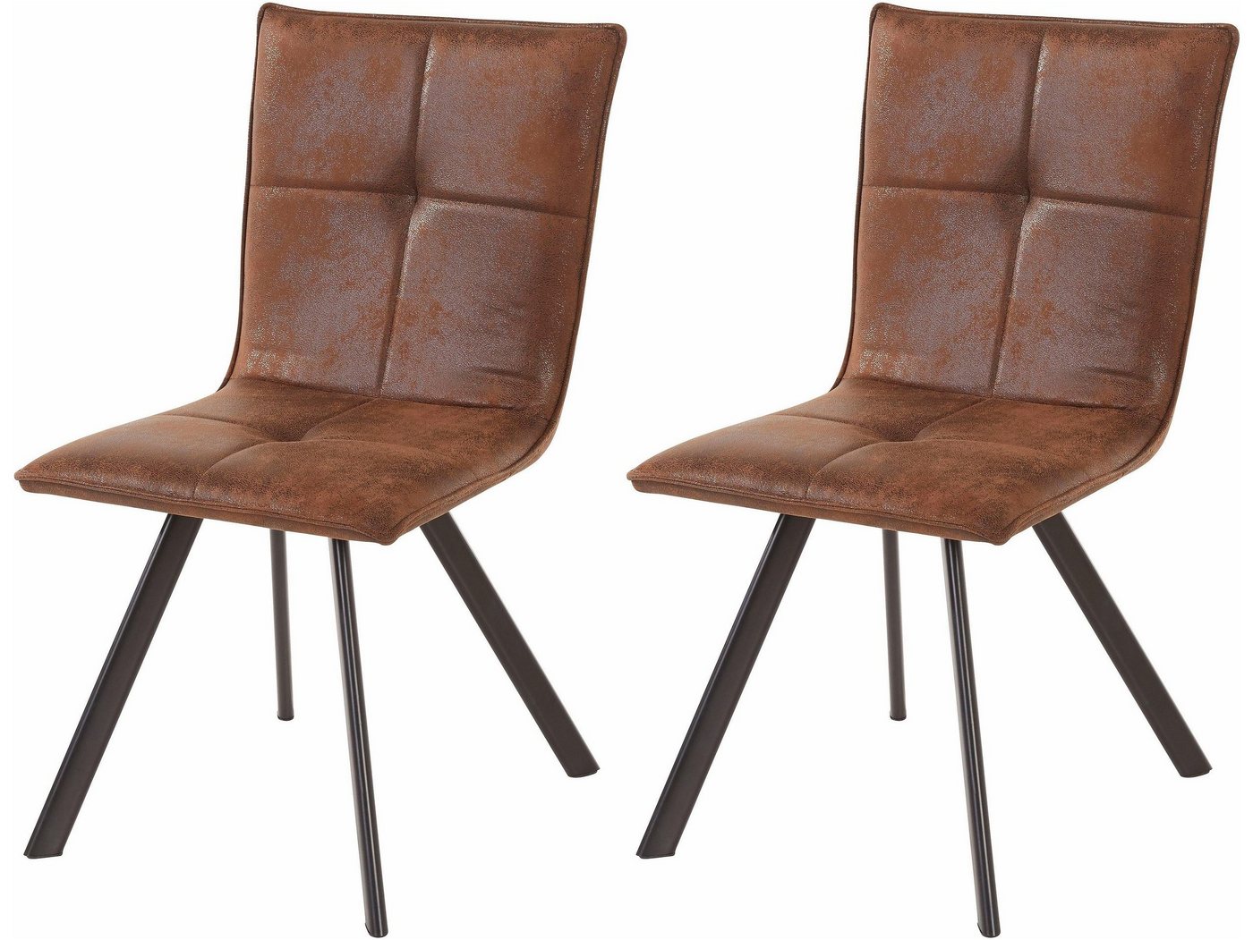 loft24 Stuhl Pete (2er Set, 2 St), gepolstert von loft24