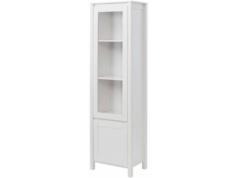 loft24 Vitrine Kute Standvitrine, Vitrinenschrank, Kiefer, Landhausstil von loft24