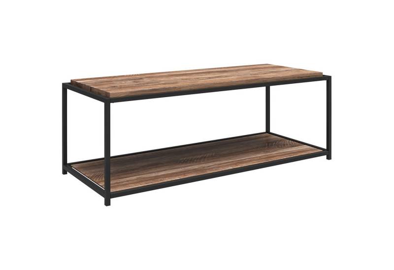 loft24 Wohnzimmertisch Quinn, Couchtisch mit Ablagefläche, MDF, Metallgestell, Breite 125 cm von loft24