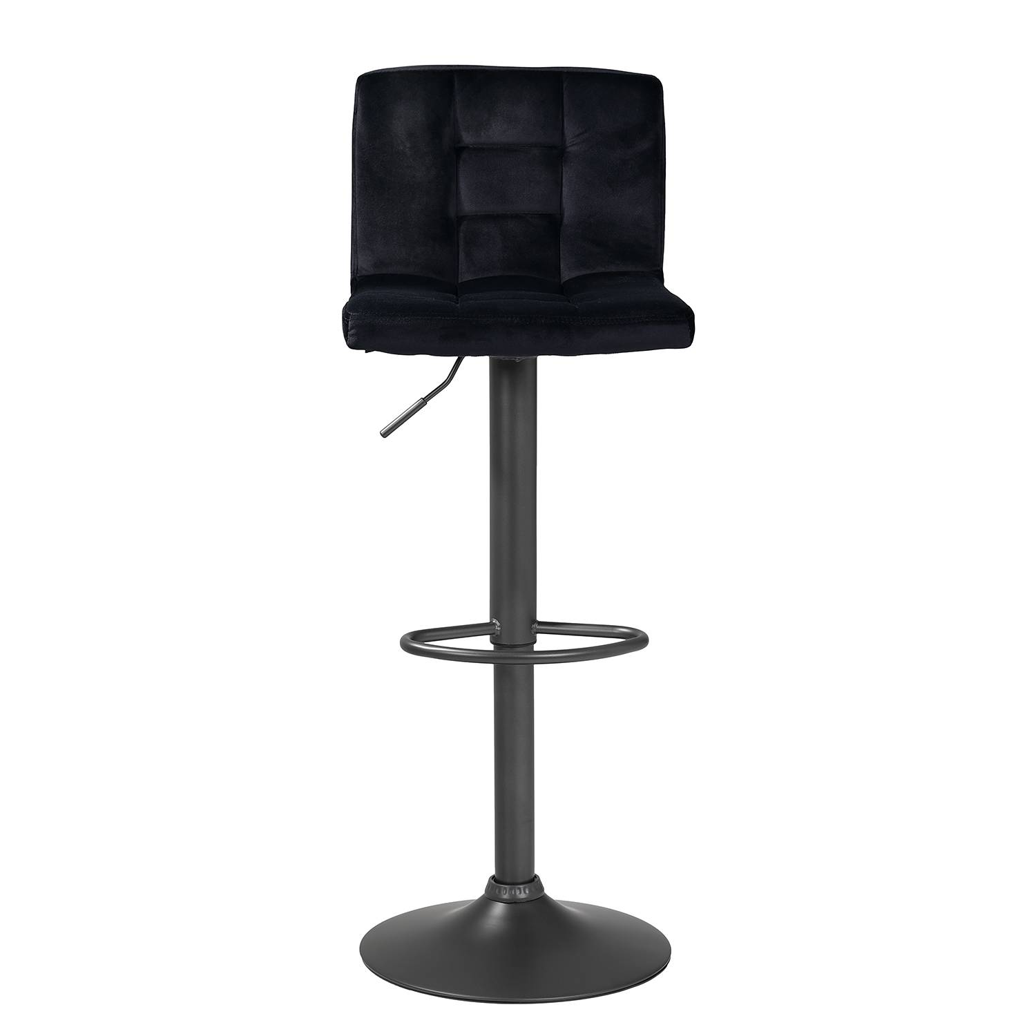 home24 Barstuhl Irma (2er-Set) 40 x 85 x 48cm Schwarz von home24