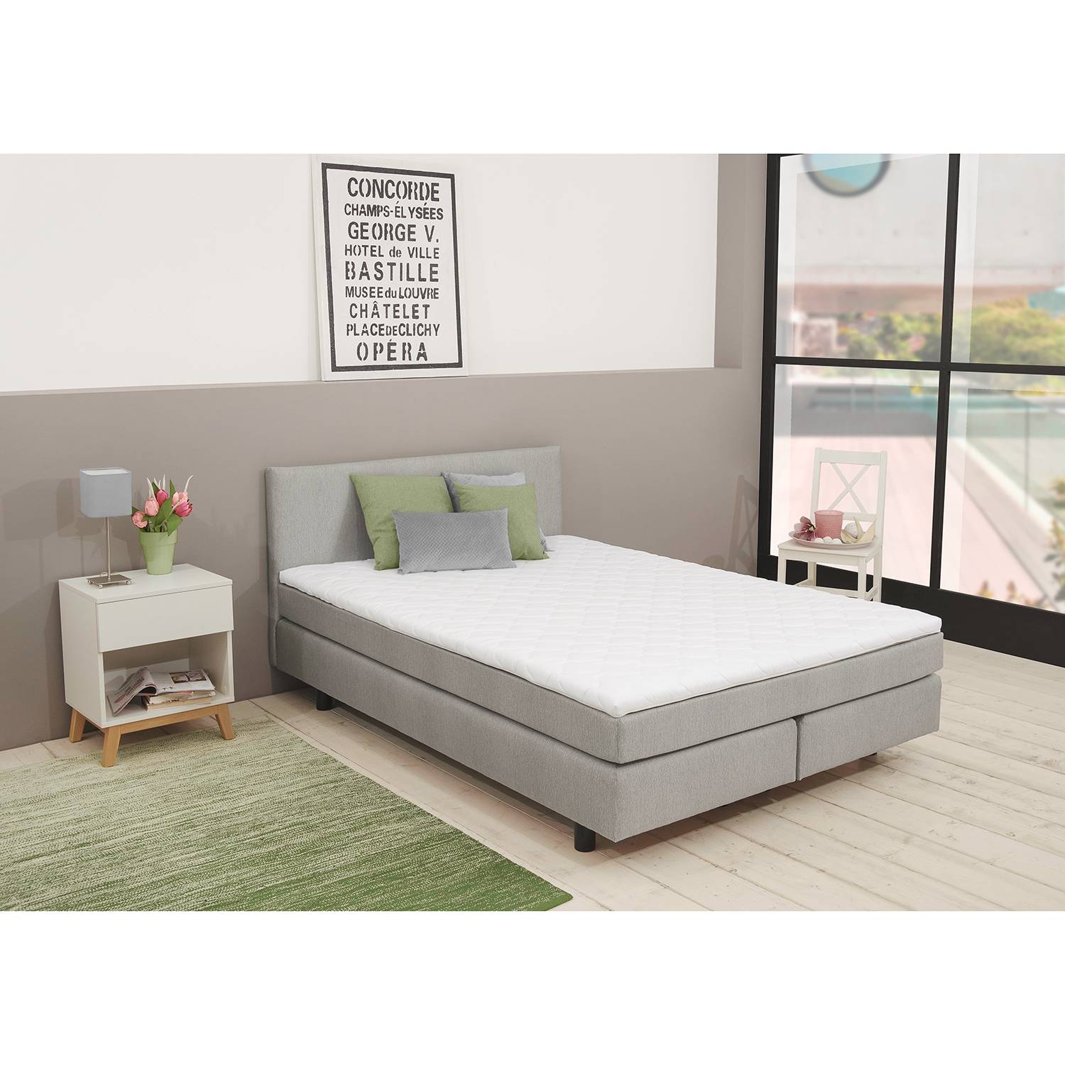 Boxspringbett Boyceville von loftscape