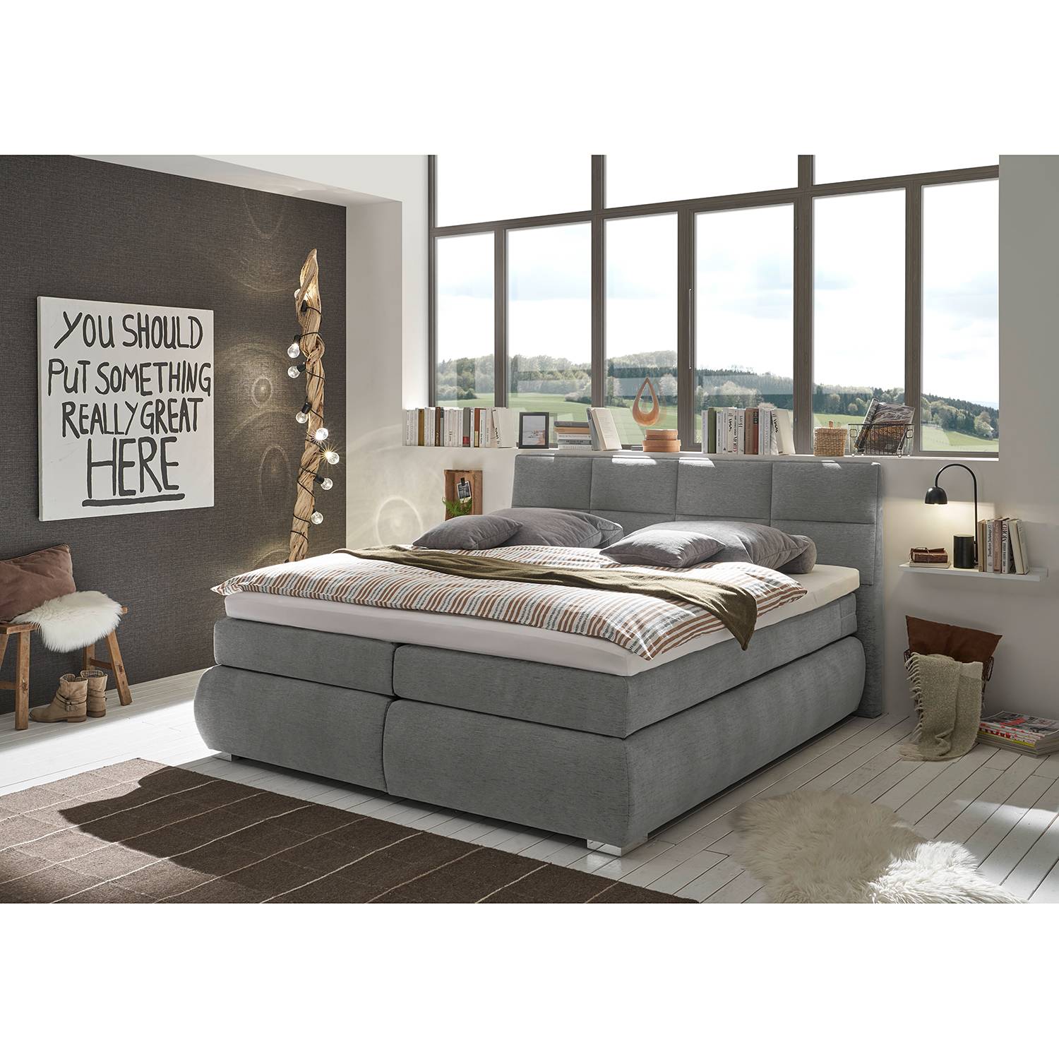 Boxspringbett Mazille von loftscape