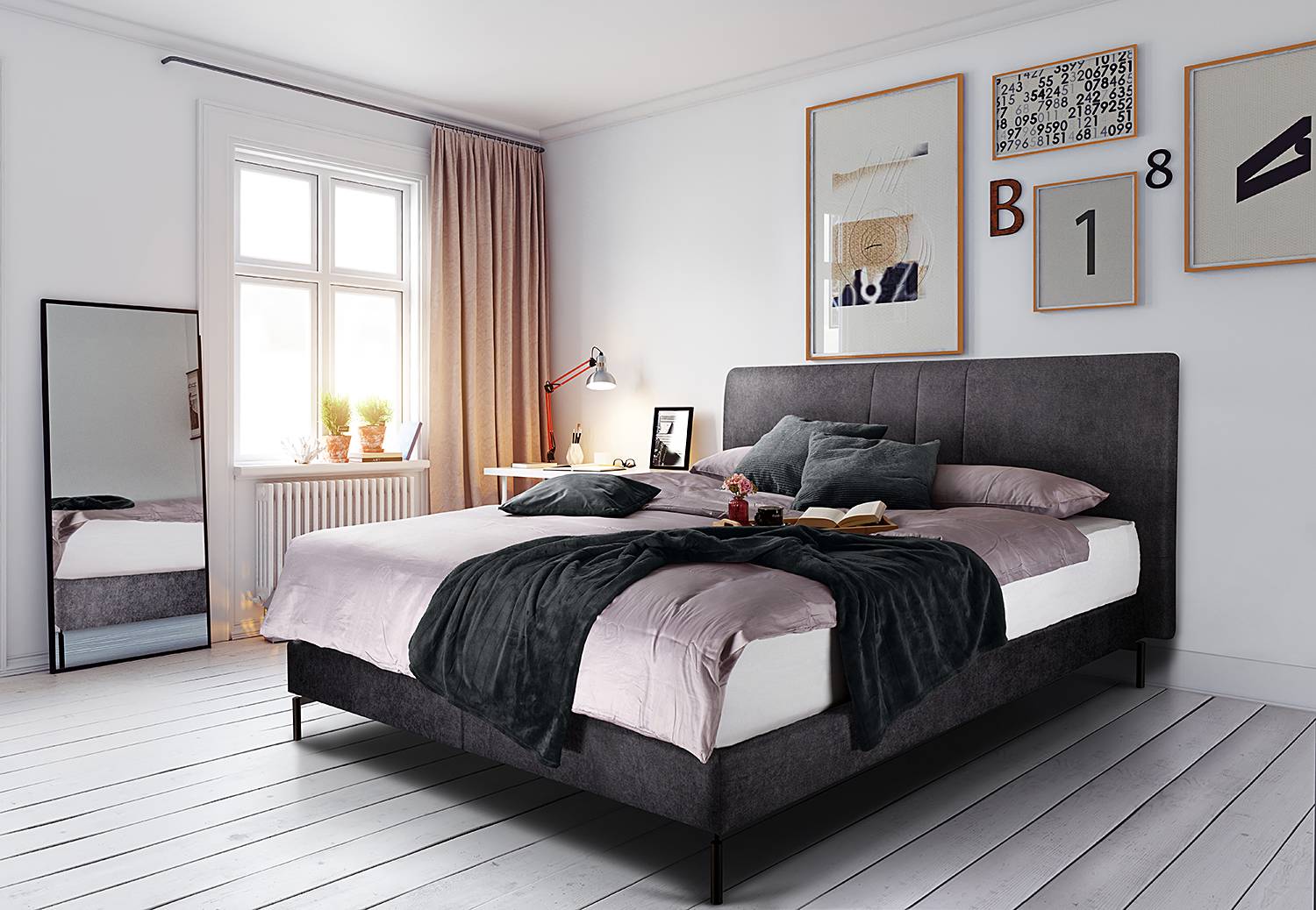 Boxspringbett Plata von loftscape