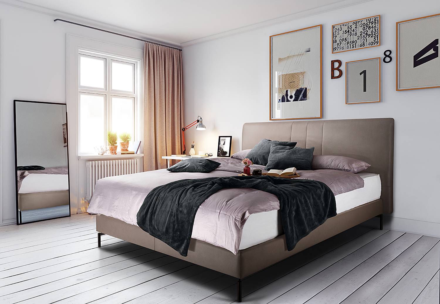 Boxspringbett Plata von loftscape