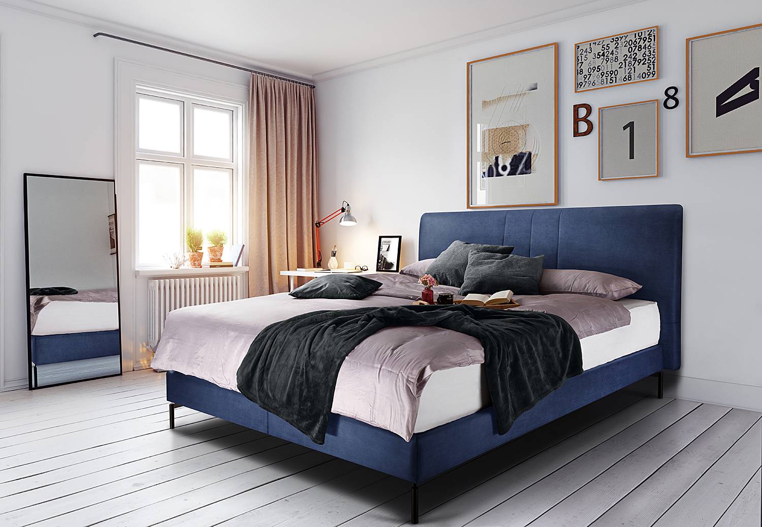 Boxspringbett Plata von loftscape