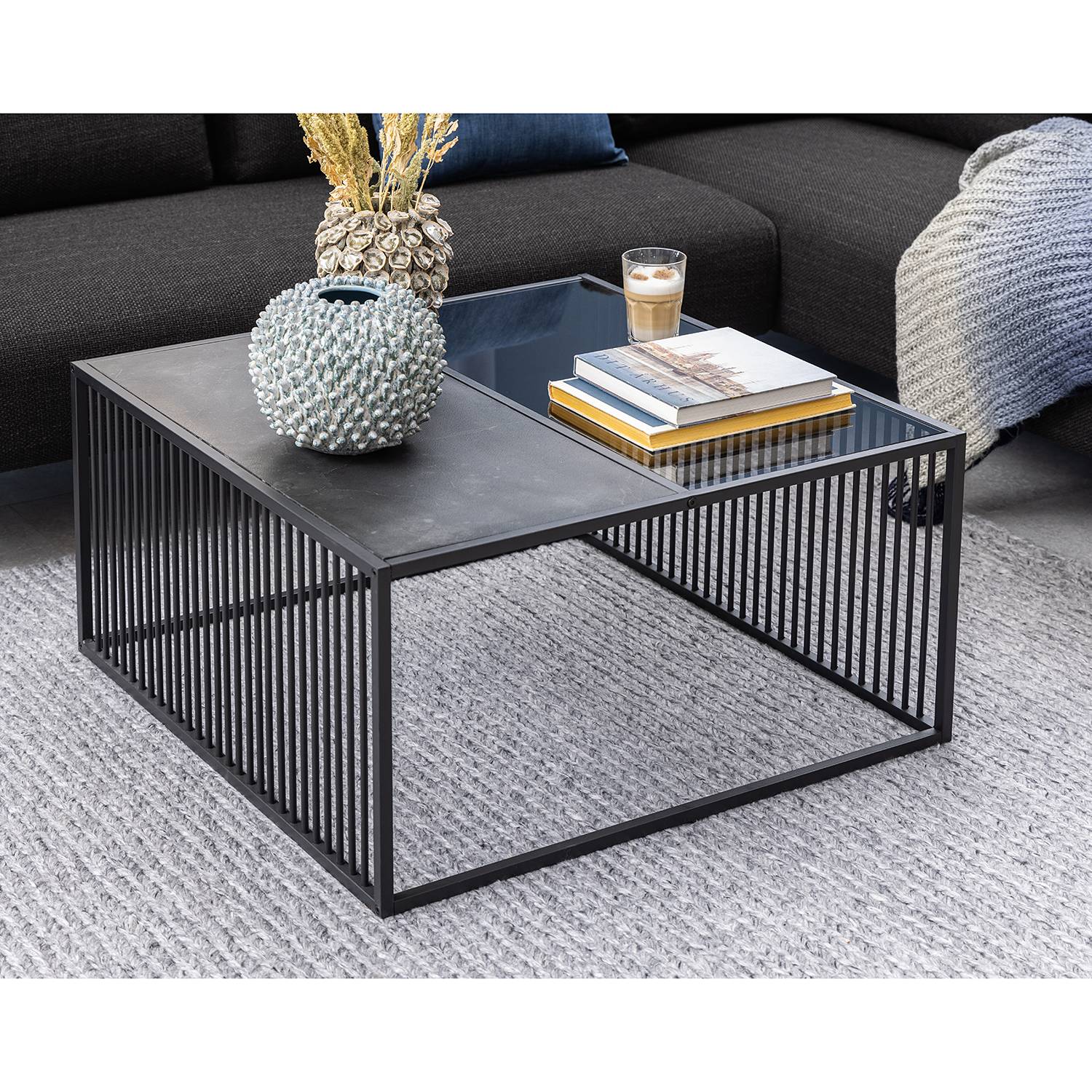 home24 Couchtisch Mephisto 80 cm 80 x 40 x 80cm Schwarz home24 Couchtisch Mephisto 80 cm 80 x 40 x 80cm Schwarz von home24