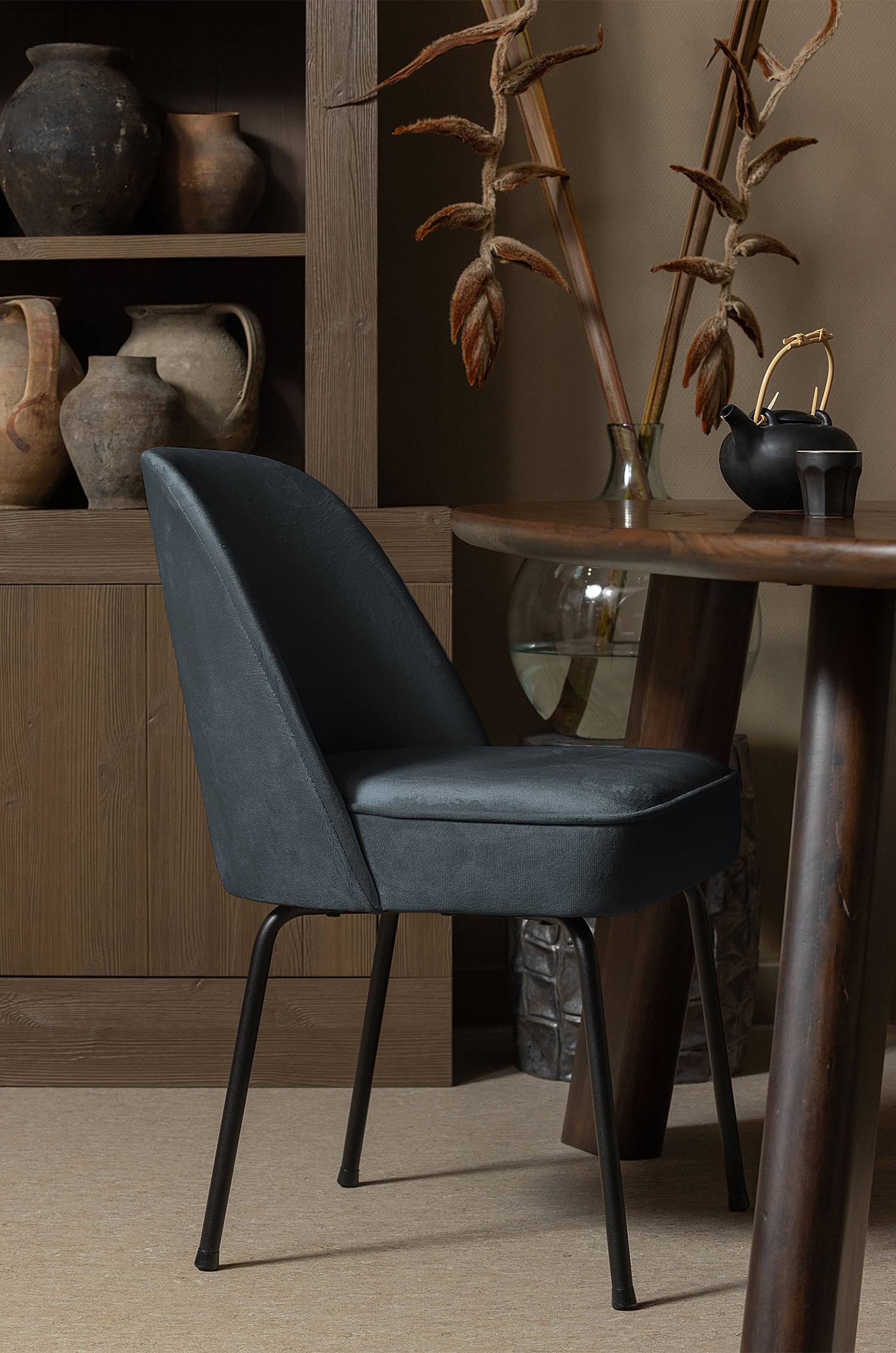 home24 Esszimmerstuhl Skaven 2er-Set 50 x 83 x 57cm Blau/Petrol home24 Esszimmerstuhl Skaven 2er-Set 50 x 83 x 57cm Blau/Petrol von home24