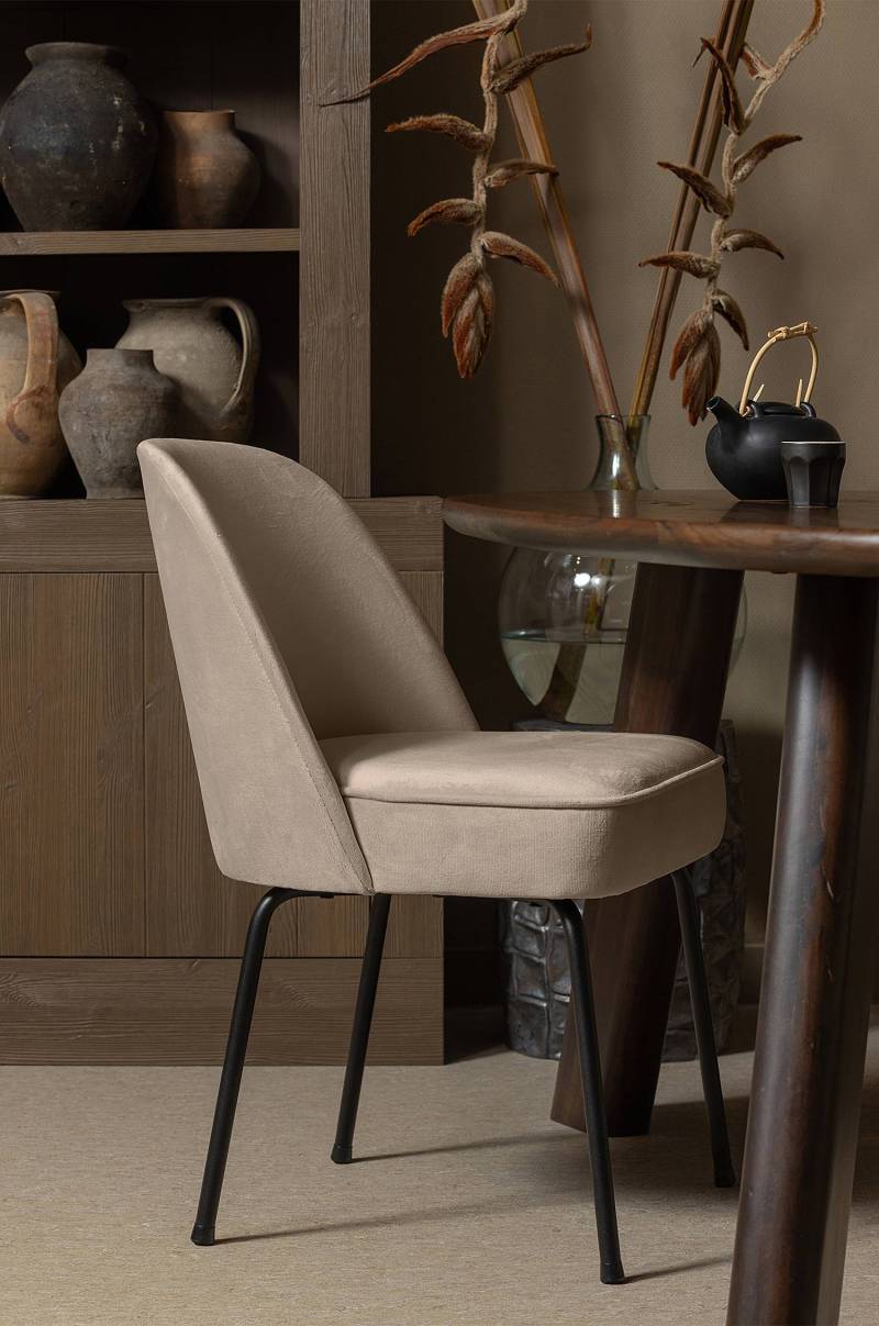 home24 Esszimmerstuhl Skaven 2er-Set 50 x 83 x 57cm Grau/Khaki von home24