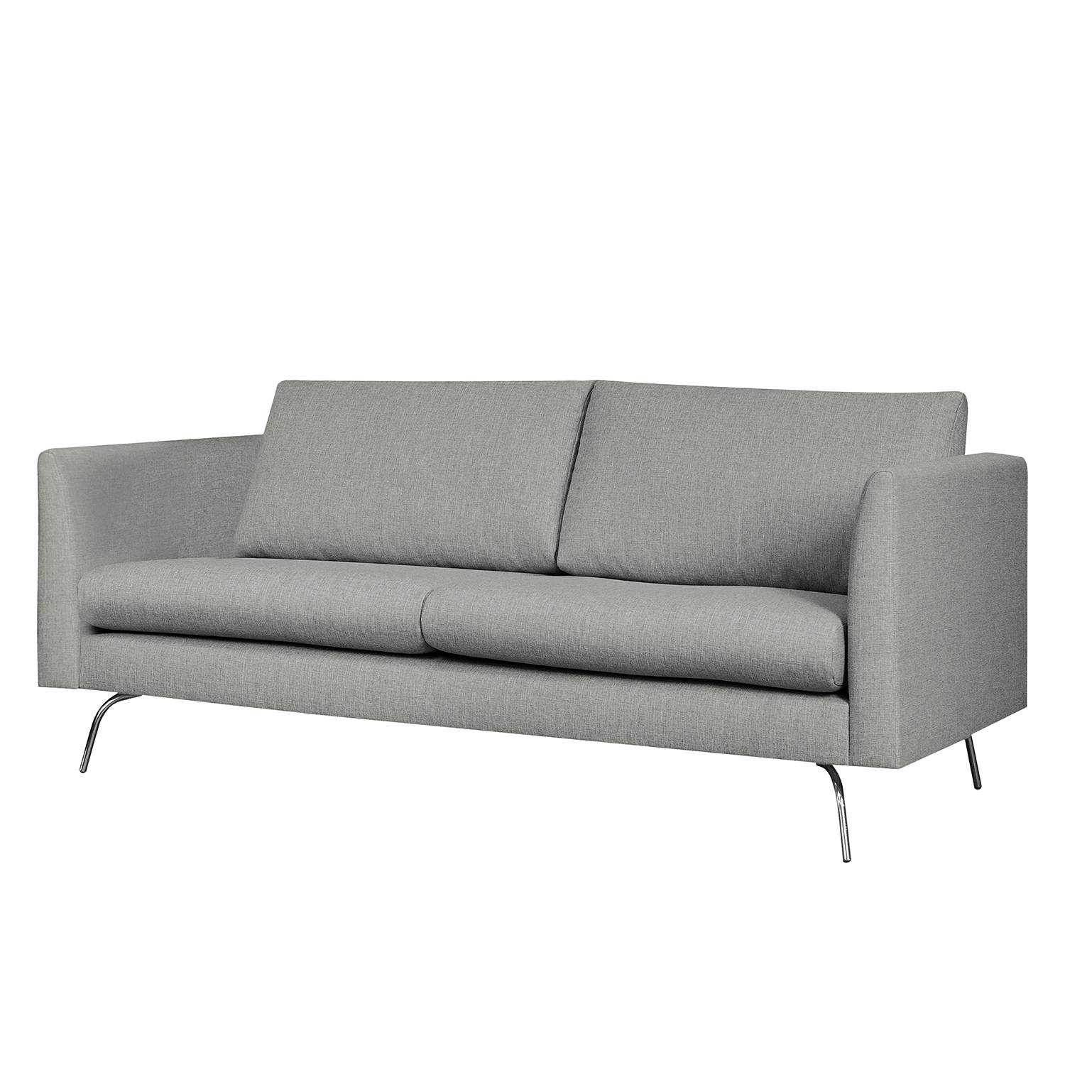 Fredriks Sofa Kayena 2-Sitzer Grau Flachgewebe 178x84x92 cm von loftscape