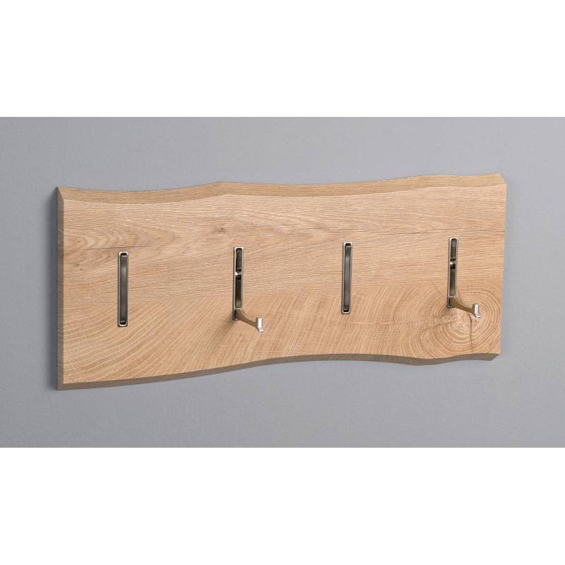 home24 Garderobenleiste Quenza 60 x 25 x 2cm Braun von home24
