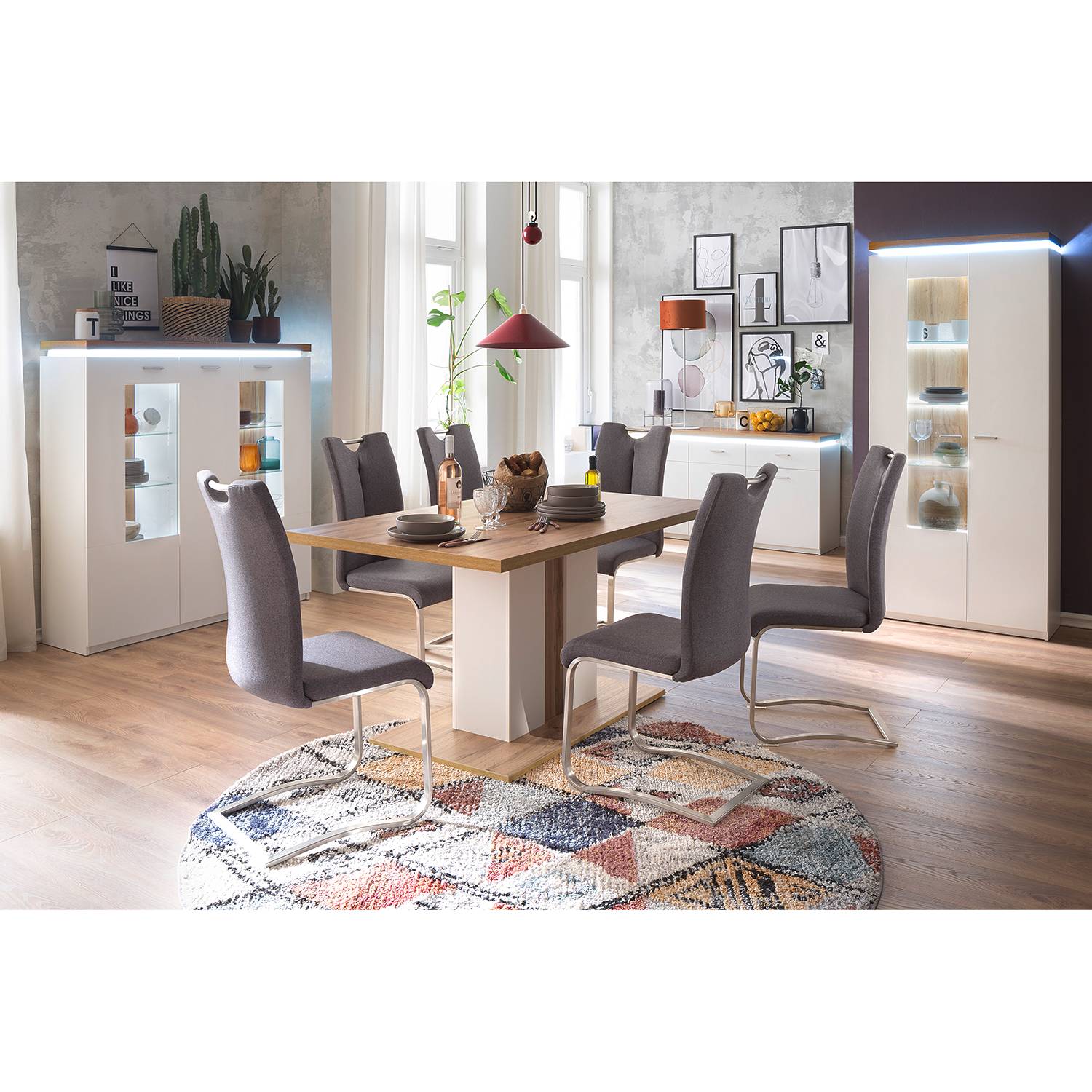 home24 Highboard 138 x 143 x 38cm Weiß home24 Highboard 138 x 143 x 38cm Weiß von home24