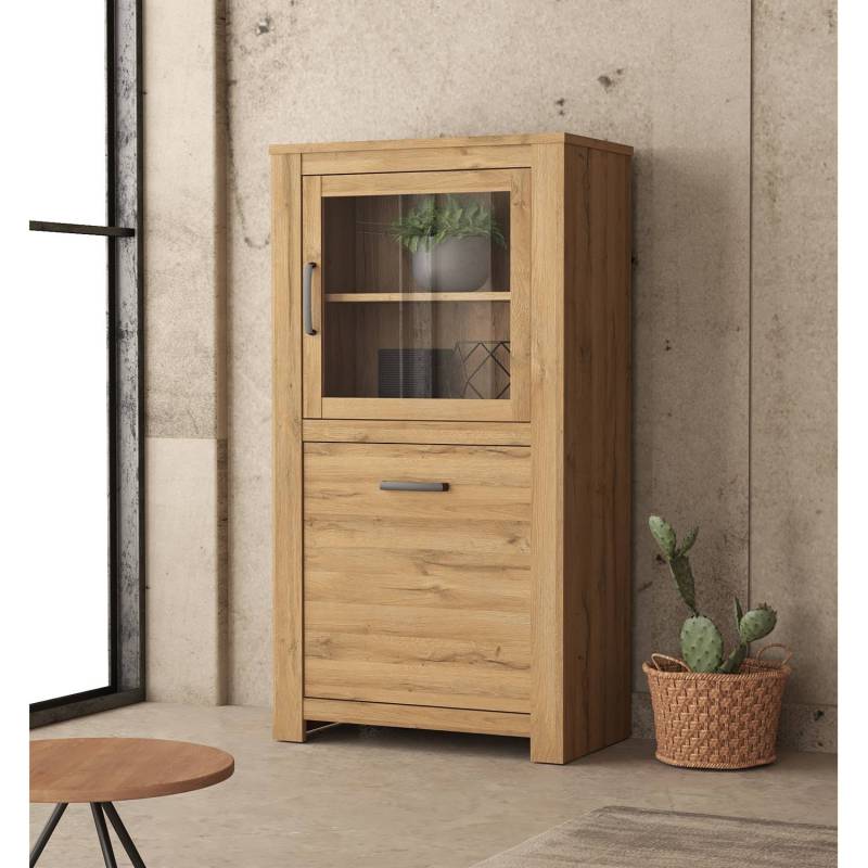 home24 Highboard II 77 x 144 x 42cm Braun von home24