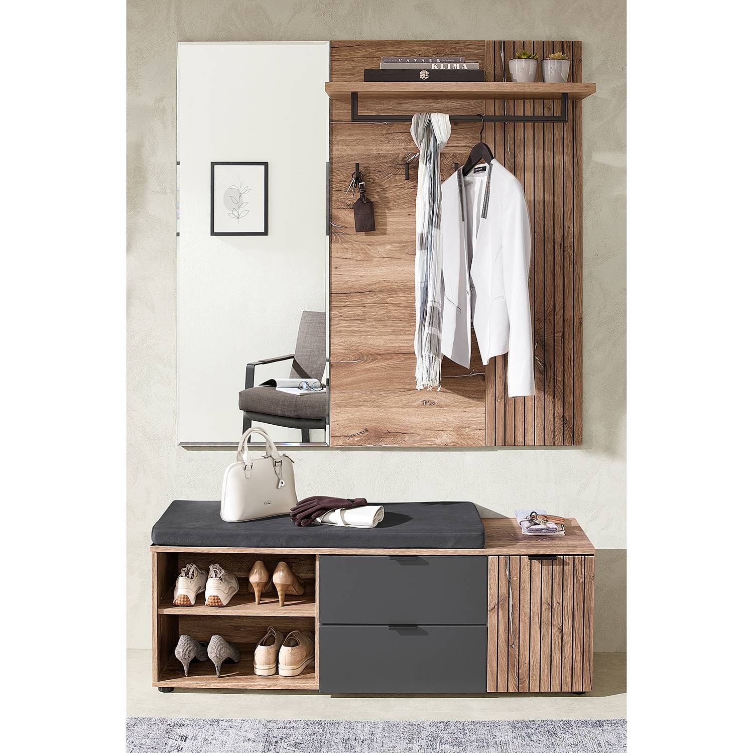 Kompaktgarderobe Rouze von loftscape