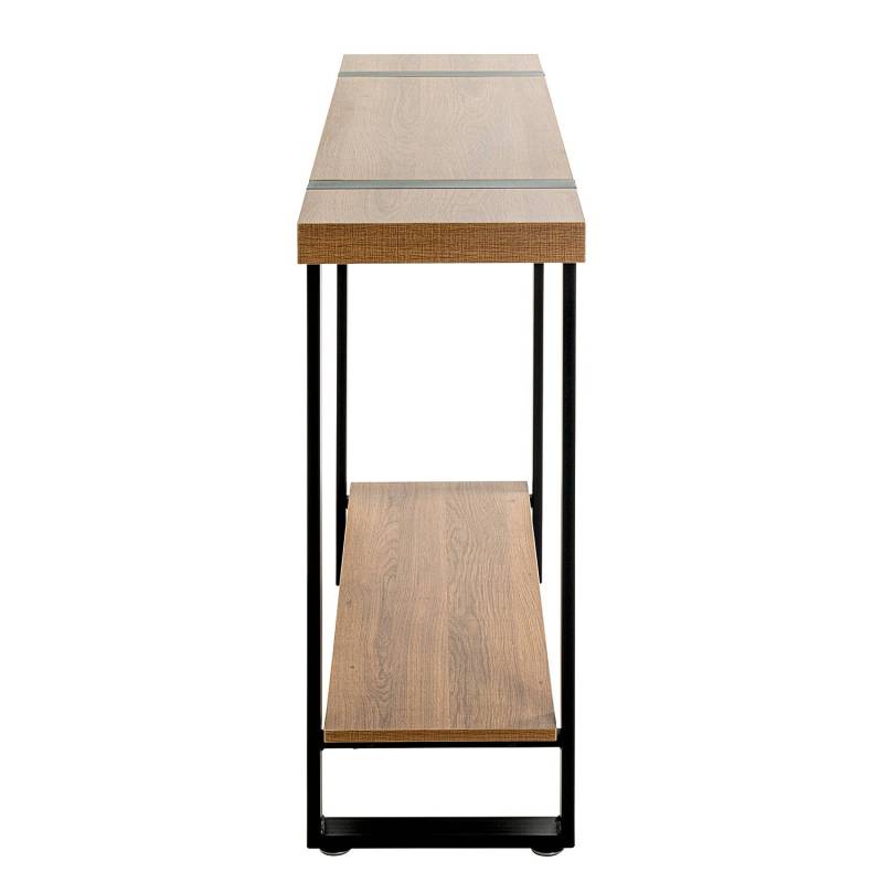 home24 Konsolentisch Strathy 120 x 82 x 30cm Schwarz/Eiche Dekor home24 Konsolentisch Strathy 120 x 82 x 30cm Schwarz/Eiche Dekor von home24