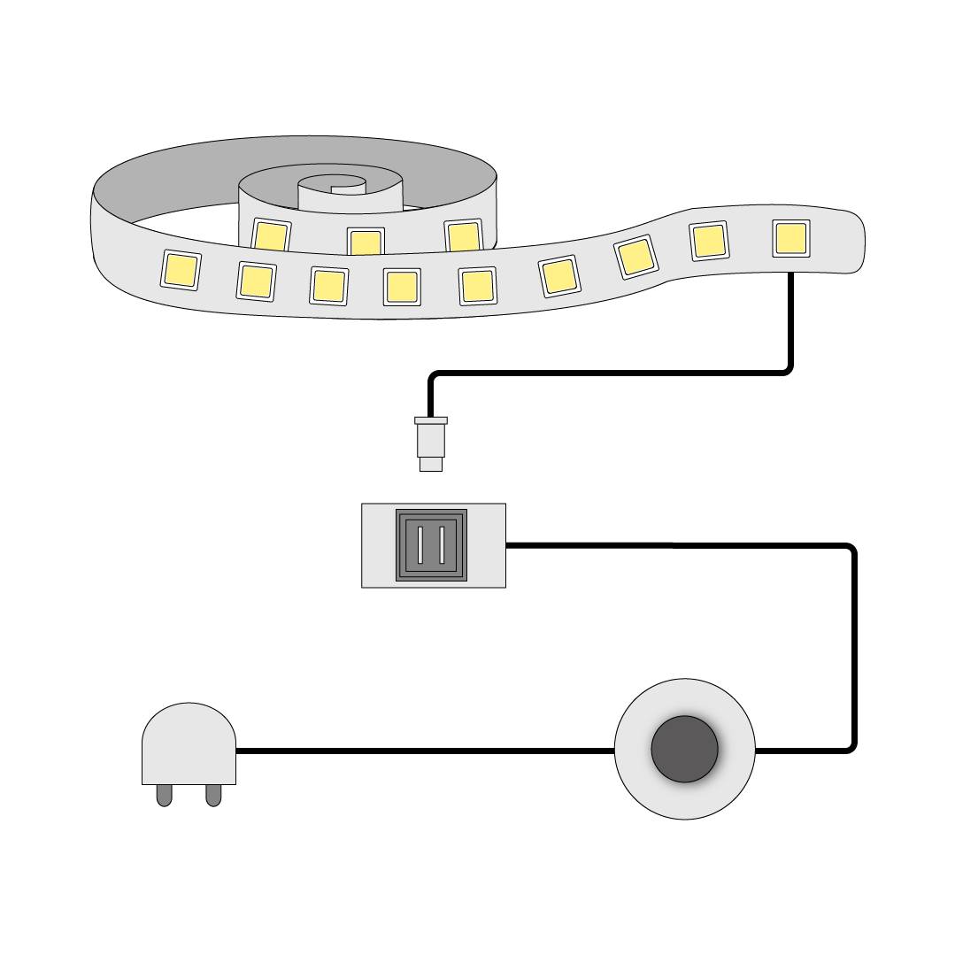 LED-Flexband Sparkle I von loftscape