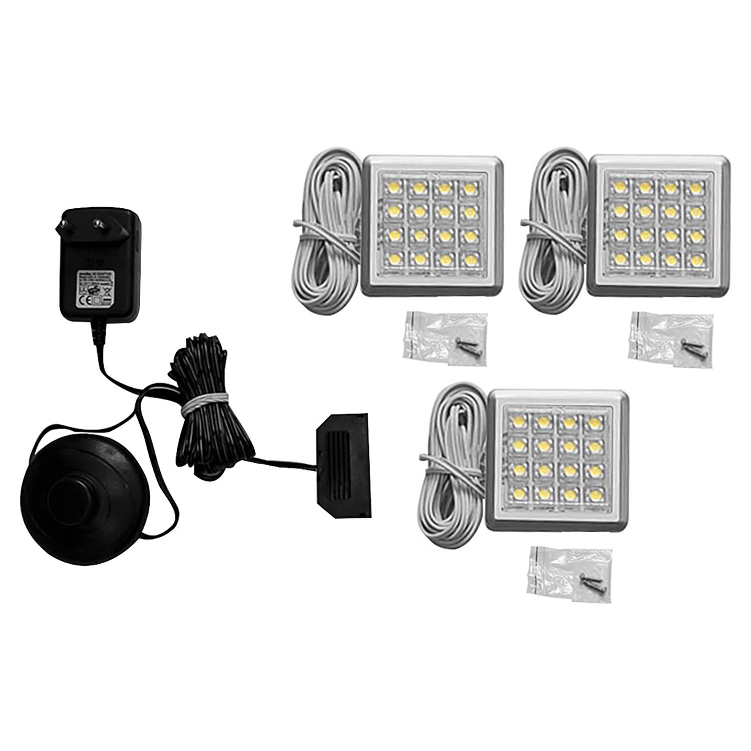 LED-Spot Pudsey 3er-Set von loftscape