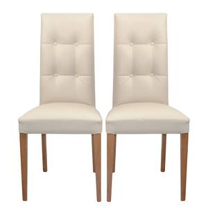 home24 Polsterstuhl Prestons 2er-Set 46 x 100 x 57cm Beige/Beige home24 Polsterstuhl Prestons 2er-Set 46 x 100 x 57cm Beige/Beige von home24