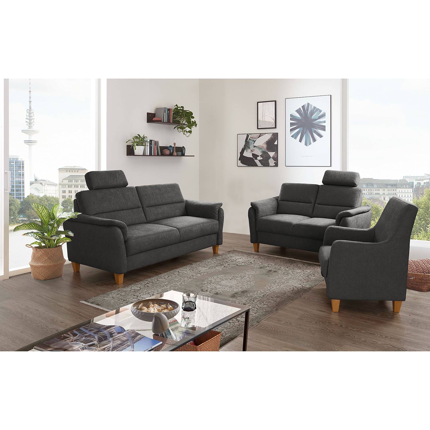 Sofa Baulon (3-Sitzer) von sit&more