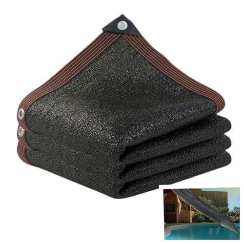 Lohill Schattierungsnetz,Schattennetz Mit ösen, Beschattungsnetz, Sonnenschutznetz, Schattiernetz Sonnensegel für Terrasse Pergola Garten Pflanze Gewächshaus Hühnerstall Hof Dach Outdoor (2x2M) von lohill